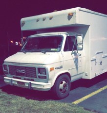 Settled in at truck stop number two!